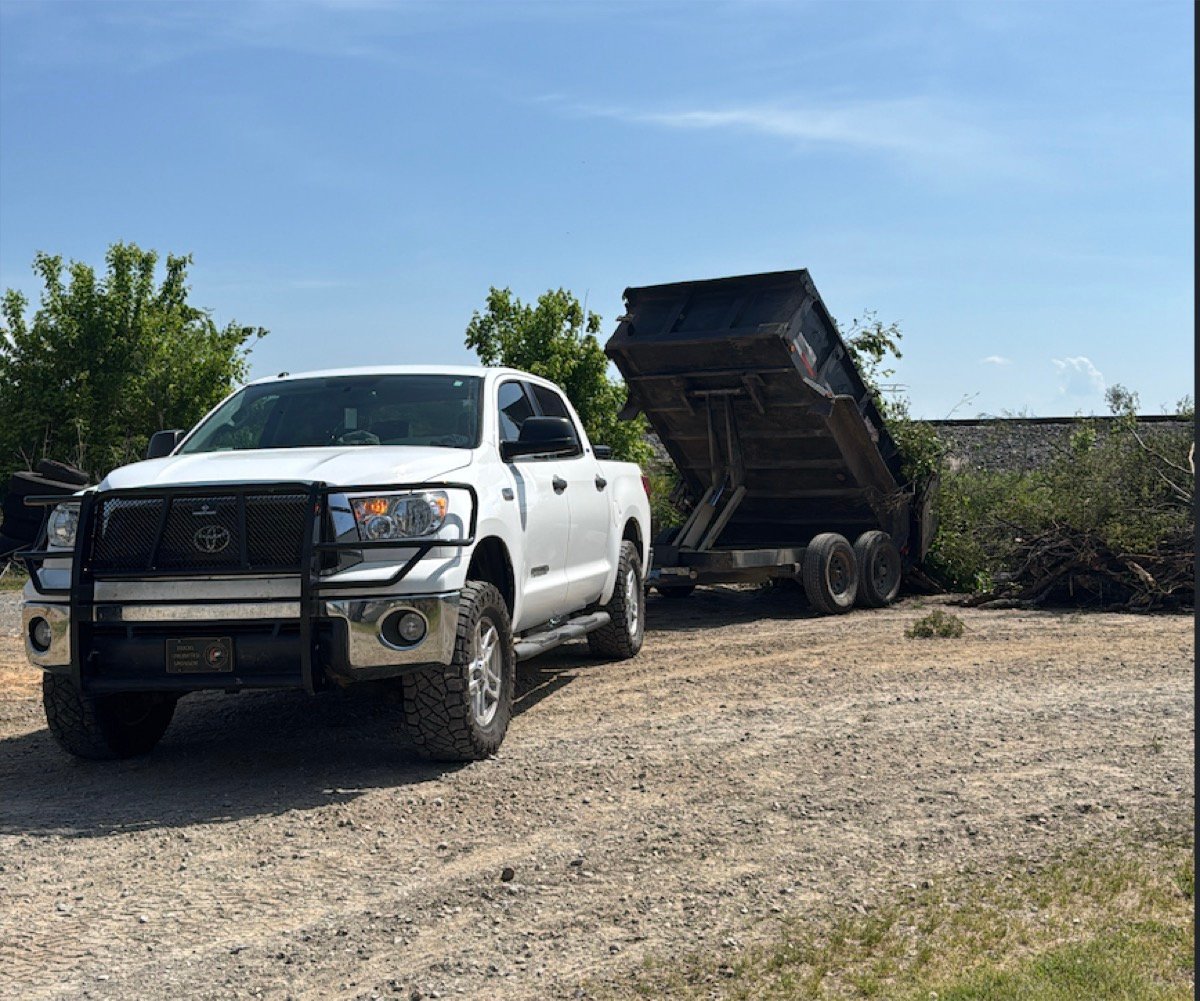Yard waste and debris removal